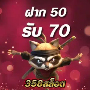 50-70 Promotion 358 slot